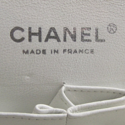 Chanel Caviar Quilted Medium Double Flap White 9 of 11