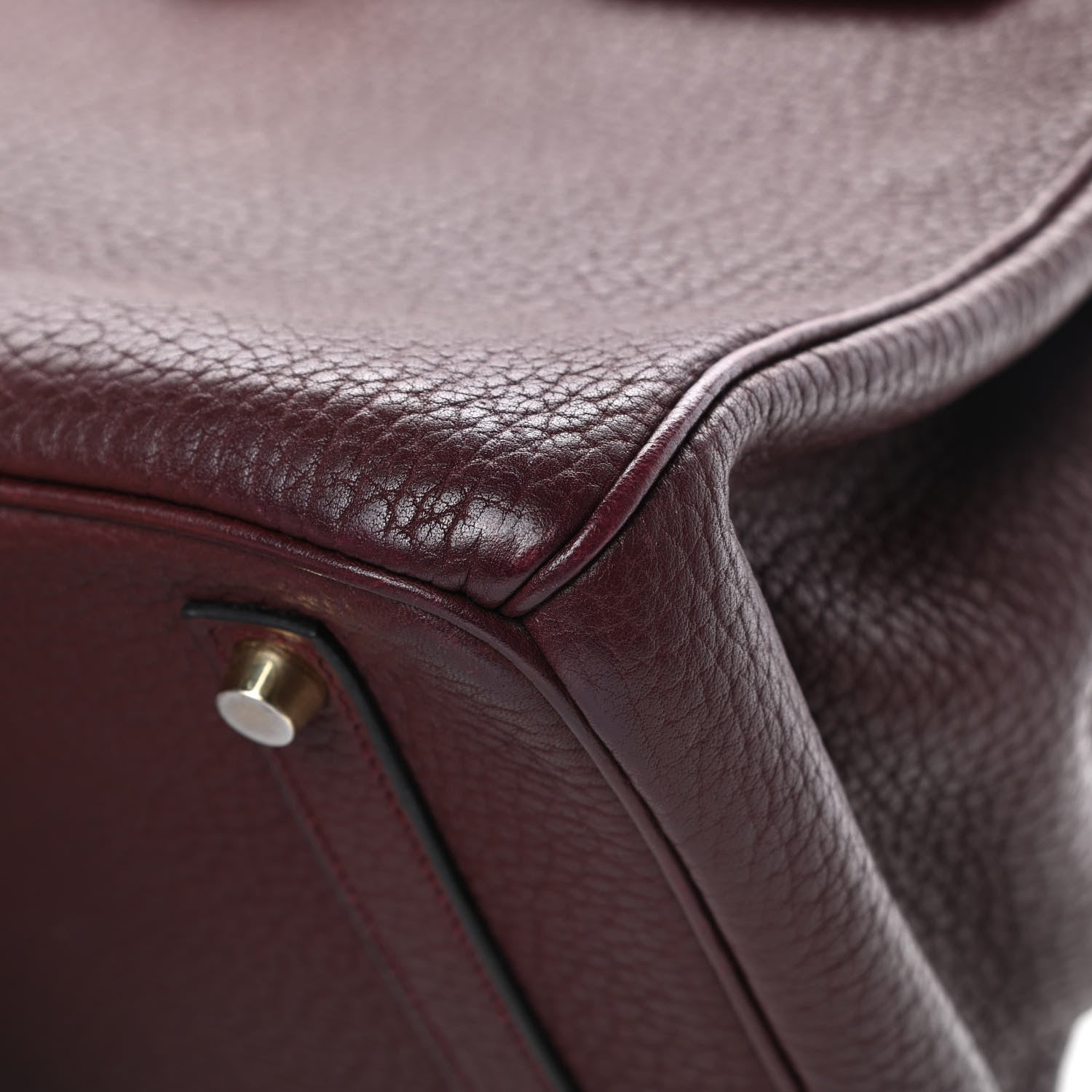 Hermes Fjord Birkin 35 Prune 10 of 17