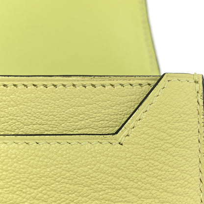 Hermes Chevre Mysore Mini Verrou Chaine Bag Jaune Bourgeon 10 of 11