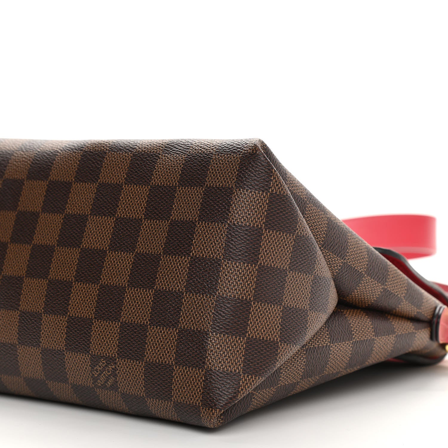Louis Vuitton Damier Ebene Beaubourg MM Scarlet 8 of 8