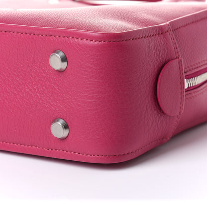 Balenciaga Shiny Day Calfskin XS Triangle Square Bag Pink 10 of 10