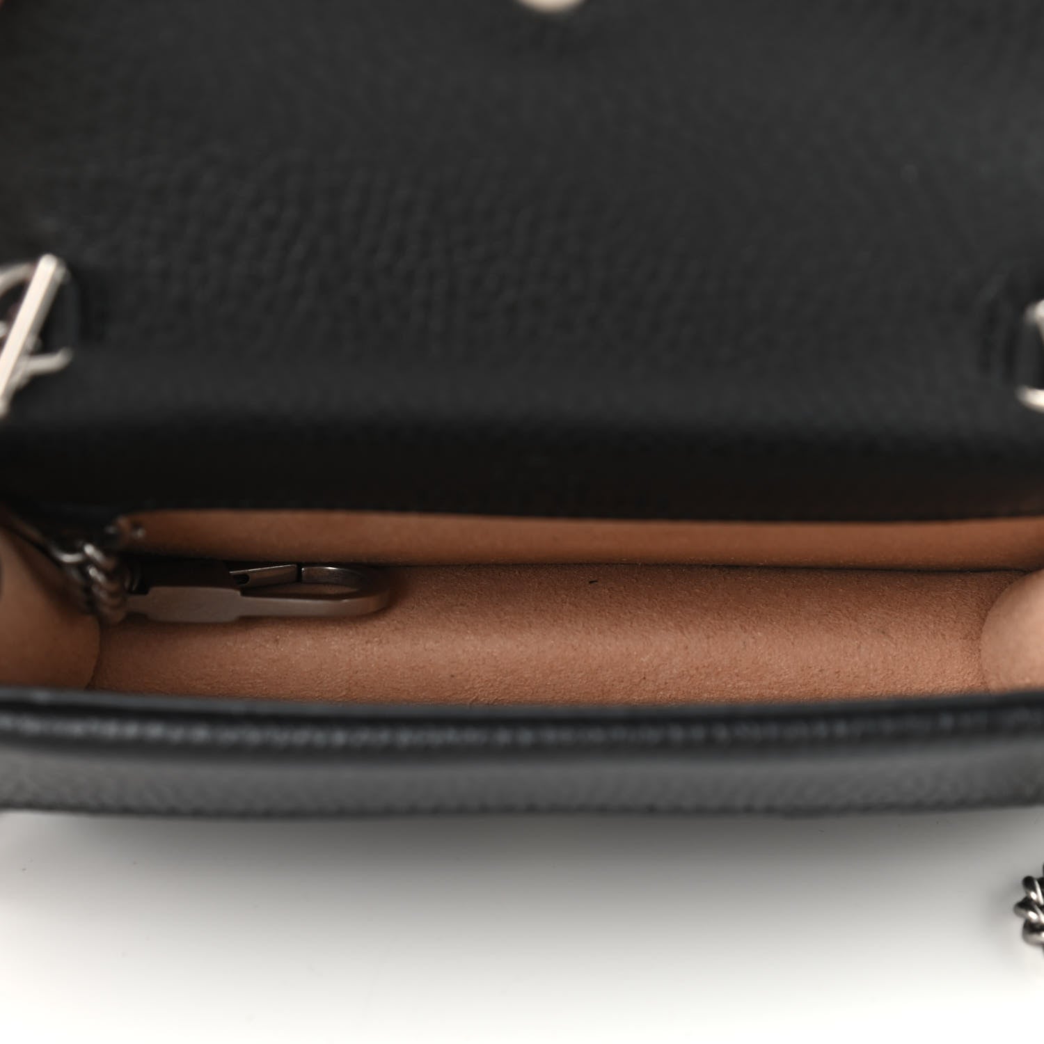 Gucci Calfskin Super Mini Dionysus Shoulder Bag Black 5 of 8