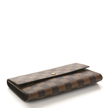 Louis Vuitton LOUIS VUITTON Damier Ebene Sarah Wallet 4 of 9