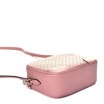 Gucci Soft Microguccissima Mini Bree Messenger Bag Soft Pink 4 of 9