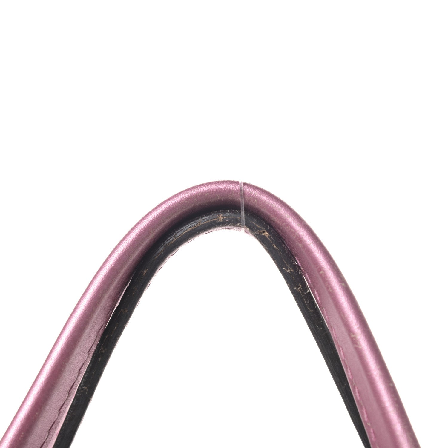 Gucci Metallic Soft Guccissima Large Heart Bit Charm Top Handle Tote Fresia Rose 16 of 22