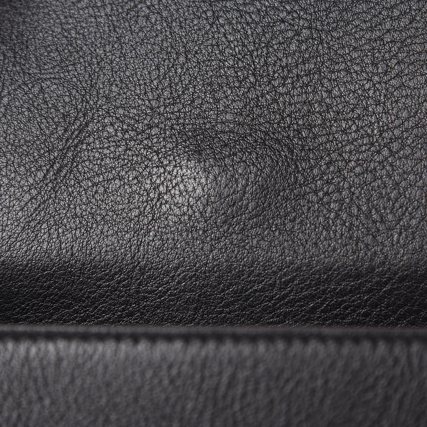 Calfskin Suede Small Nile Bracelet Bag Black