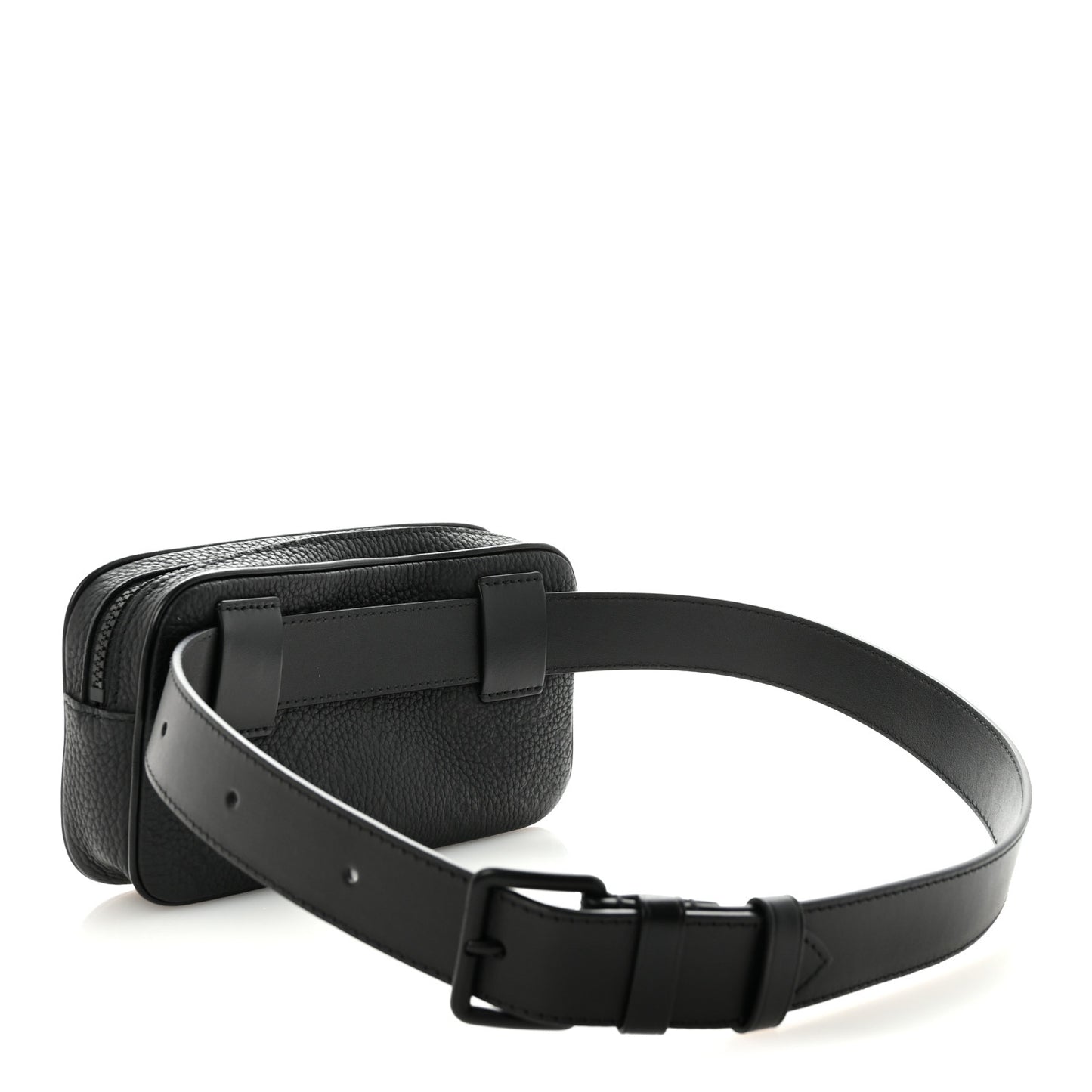 Taurillon Monogram Uniformes Solar Ray Soft Pochette Volga Belt Bag Black