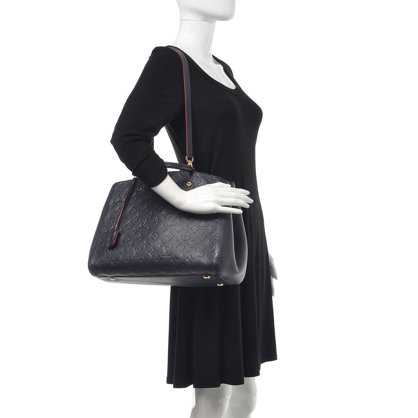 Empreinte Montaigne GM Marine Rouge