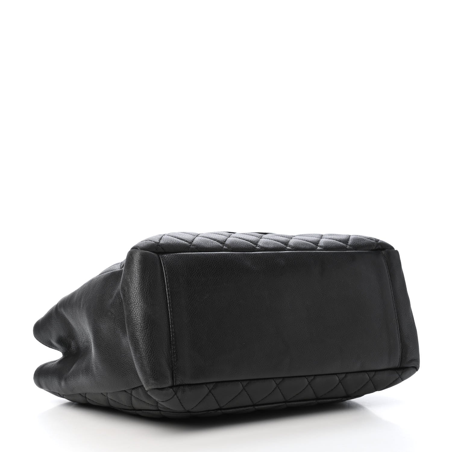 Chanel Caviar Quilted Grand Shopping Tote GST Black 3 of 4
