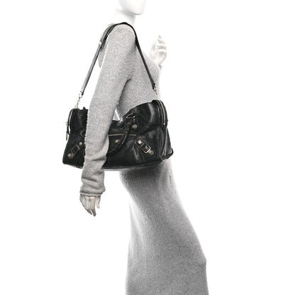 Balenciaga Agneau Giant 21 Silver Hardware Part Time Black 2 of 11