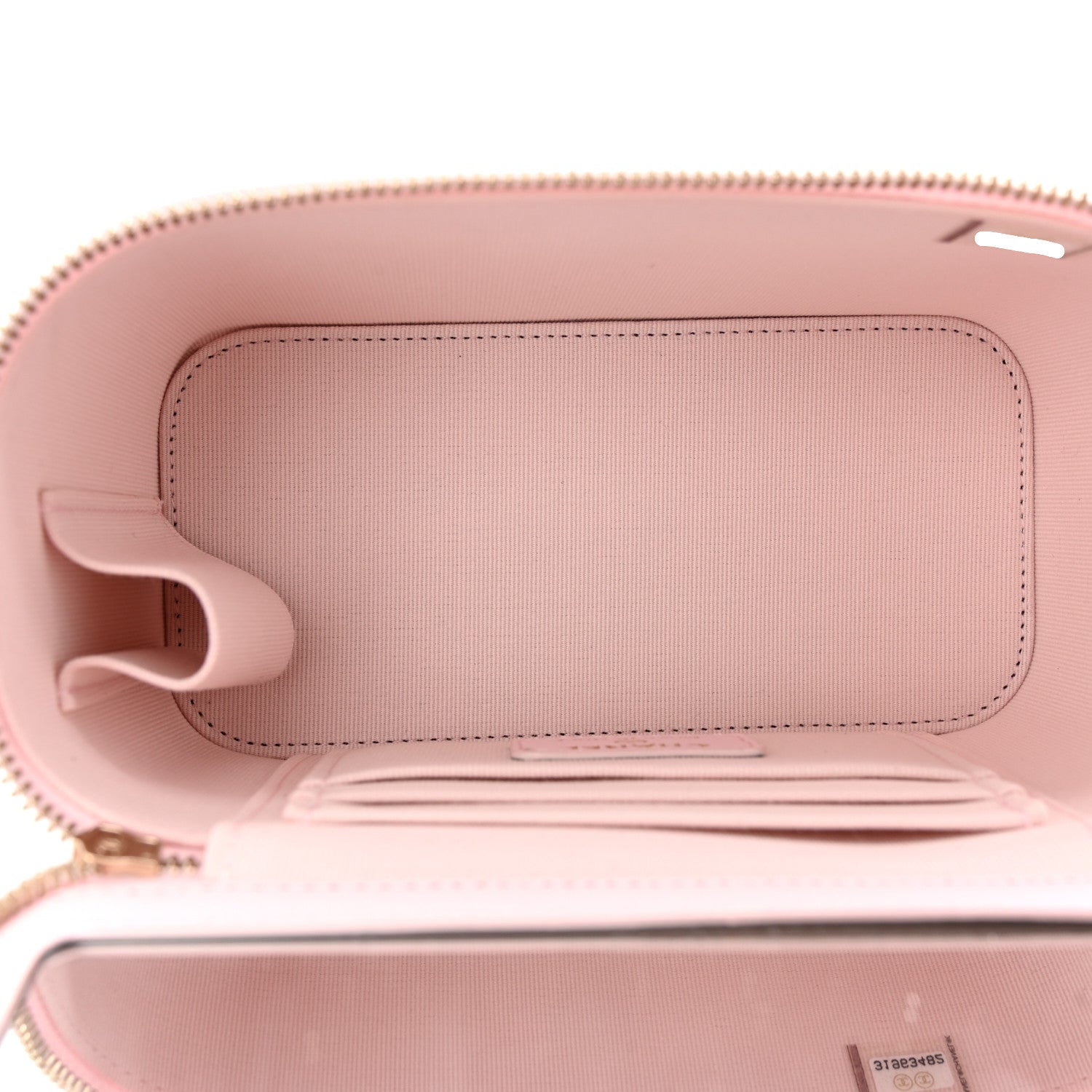 Chanel Lambskin Quilted Small Top Handle Vanity Case With Chain Light Pink 5 of 11
