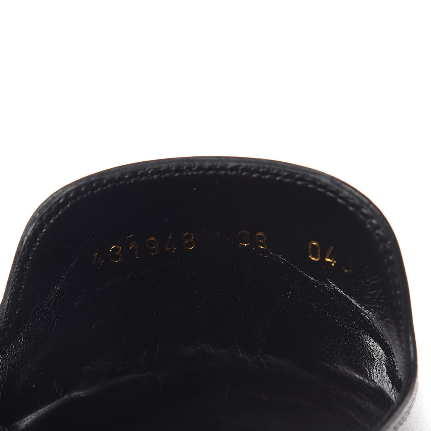 Malaga Kid Horsebit Slide Sandals 38 Black