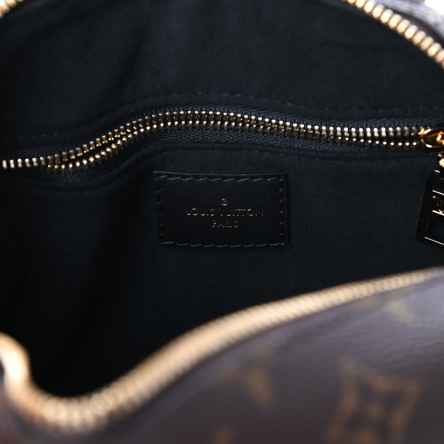 Monogram Petite Malle Souple Black