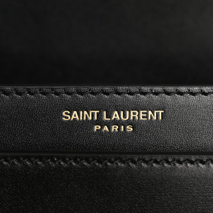 Saint Laurent Box Calfskin Voltaire Top Handle Crossbody Bag Black 7 of 14