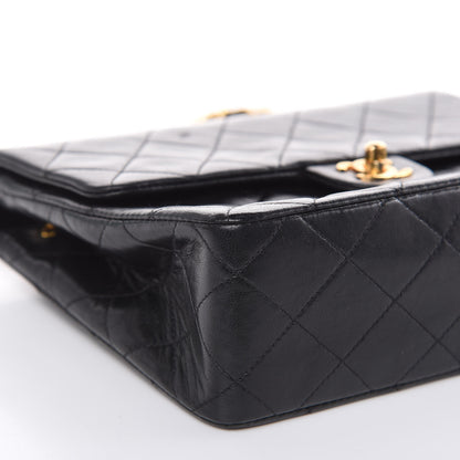Chanel Lambskin Quilted Mini Square Flap Black 9 of 13