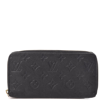 Louis Vuitton Empreinte Zippy Wallet Black 1 of 9