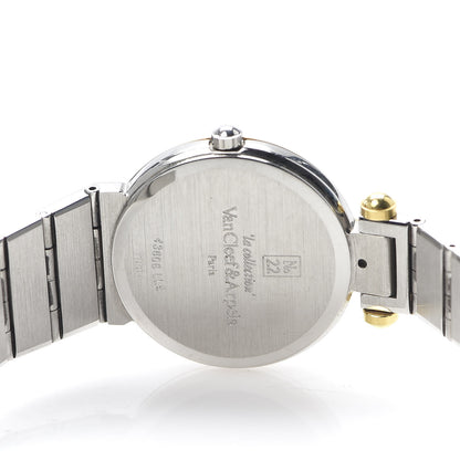 Van Cleef & Arpels Stainless Steel 24mm La Collection Quartz Watch 6 of 6
