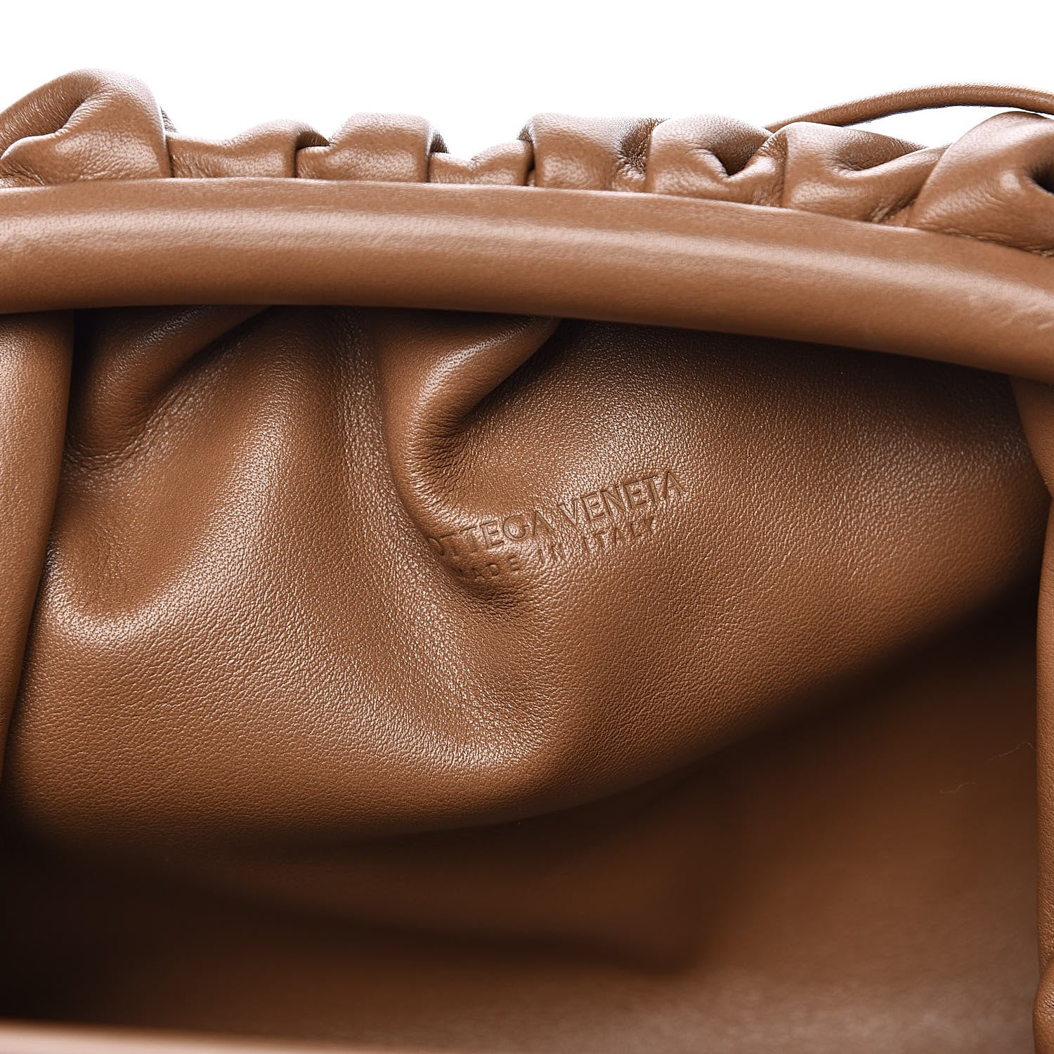 Bottega Veneta Butter Calfskin The Mini Pouch Camel 6 of 10