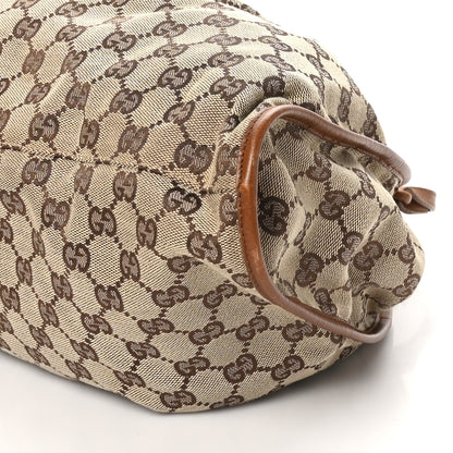 Gucci Monogram Hobo Brown 10 of 11