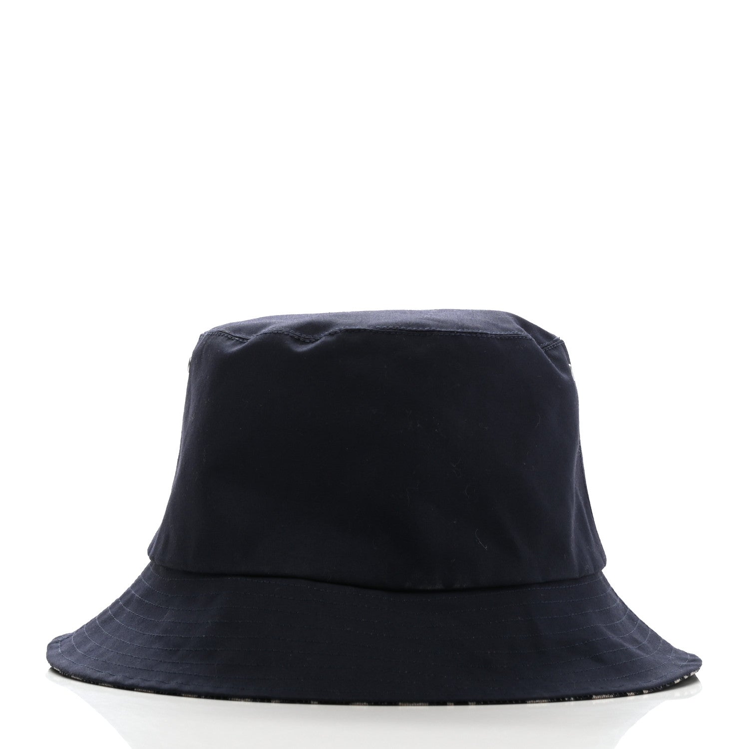 Christian Dior Oblique Reversible Teddy-D Brim Bucket Hat 57 Blue 10 of 15