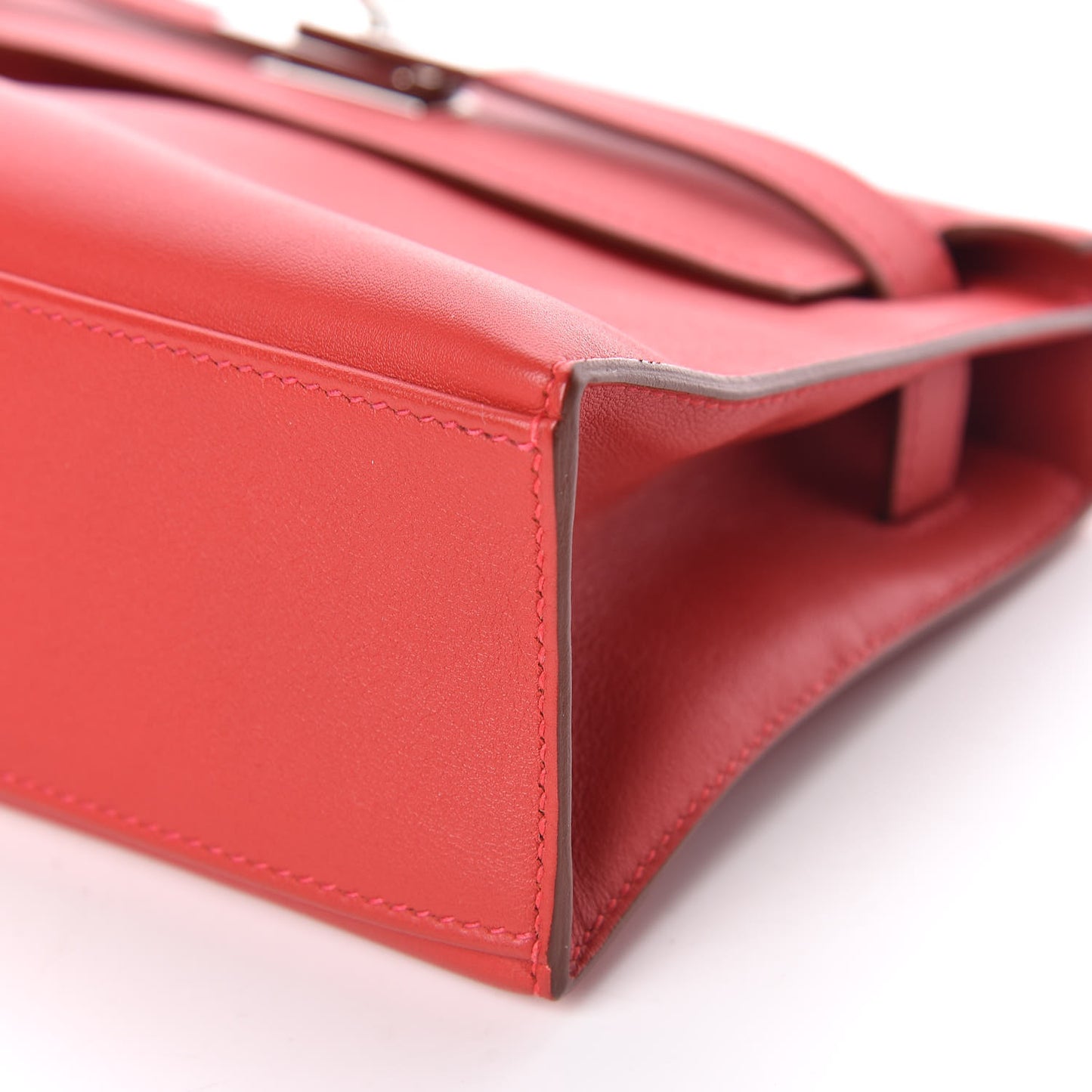 Swift Kelly Pochette Clutch Vermillion
