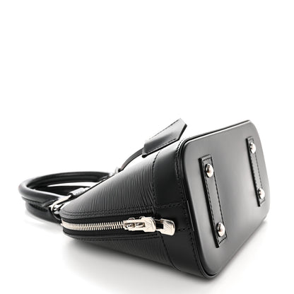 Louis Vuitton Epi Alma BB Black 3 of 9