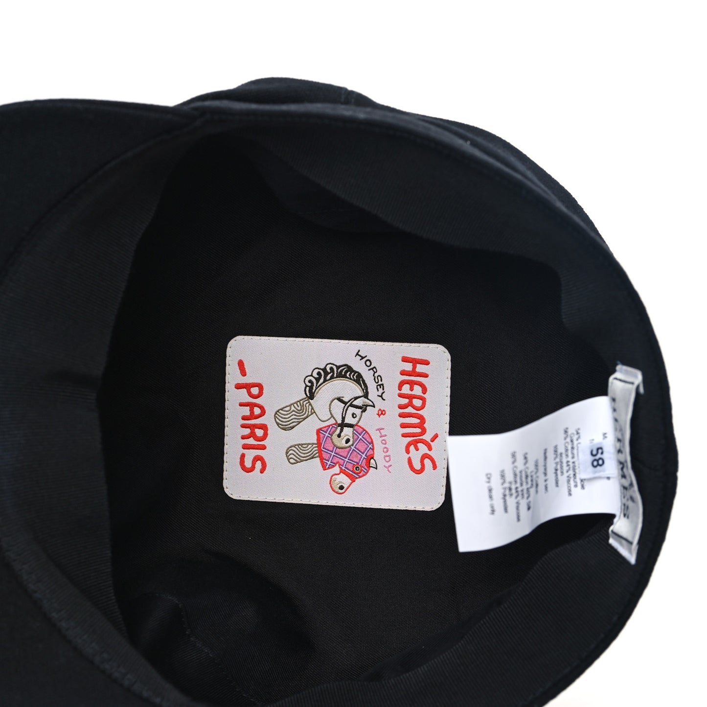 Cotton Giulietta Seashell Cap 58 Black