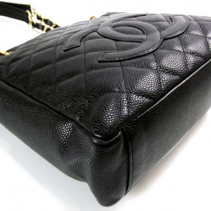 Chanel Caviar Petit Shopping Tote PST Black 5 of 12