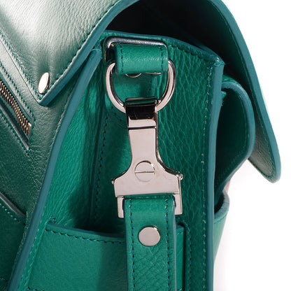 Proenza Schouler Leather PS11 Classic Shoulder Bag Emerald 10 of 10