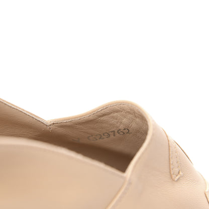 Chanel Lambskin CC Espadrilles 37 Beige Black 10 of 11