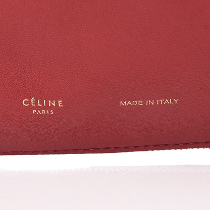 Celine Lambskin Berlingot Clutch Fuchsia 7 of 8