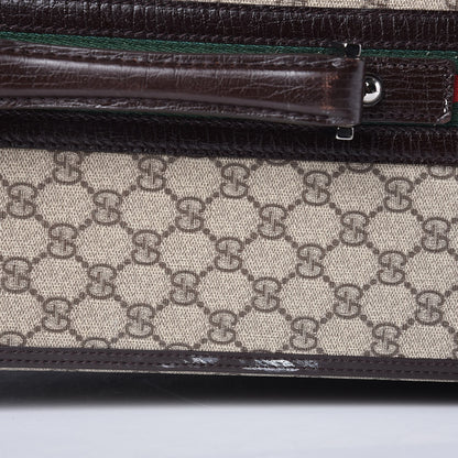 Gucci GG Plus Monogram Large Web Trolley Brown 19 of 26