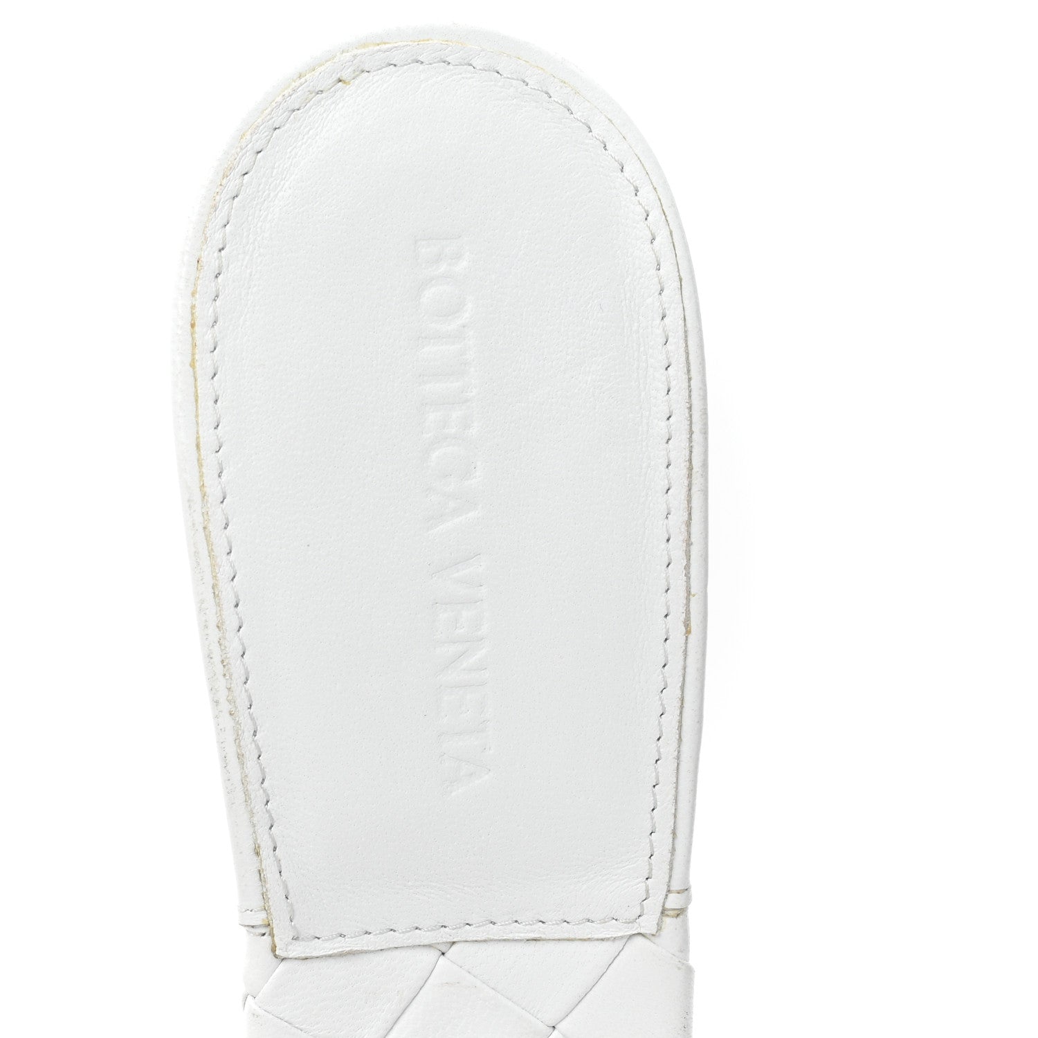 Bottega Veneta Nappa Maxi Intrecciato Lido Mule Sandals 40.5 Optic White 8 of 9