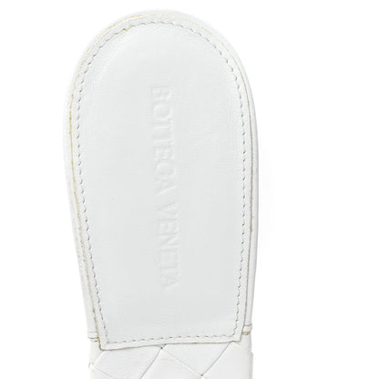 Bottega Veneta Nappa Maxi Intrecciato Lido Mule Sandals 40.5 Optic White 8 of 9