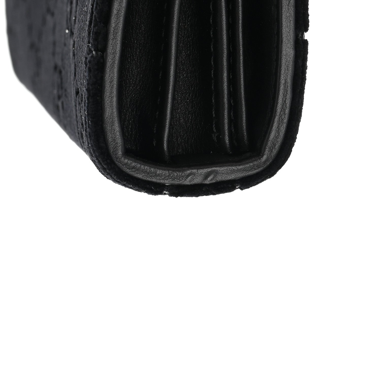 Gucci Velvet GG Monogram Mini Dionysus Chain Wallet Black 14 of 15