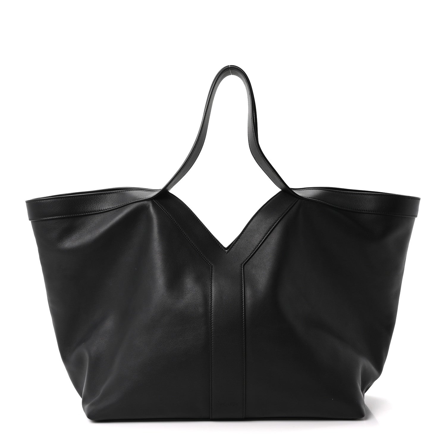 Saint Laurent Calfskin Y Tote Black 1 of 10
