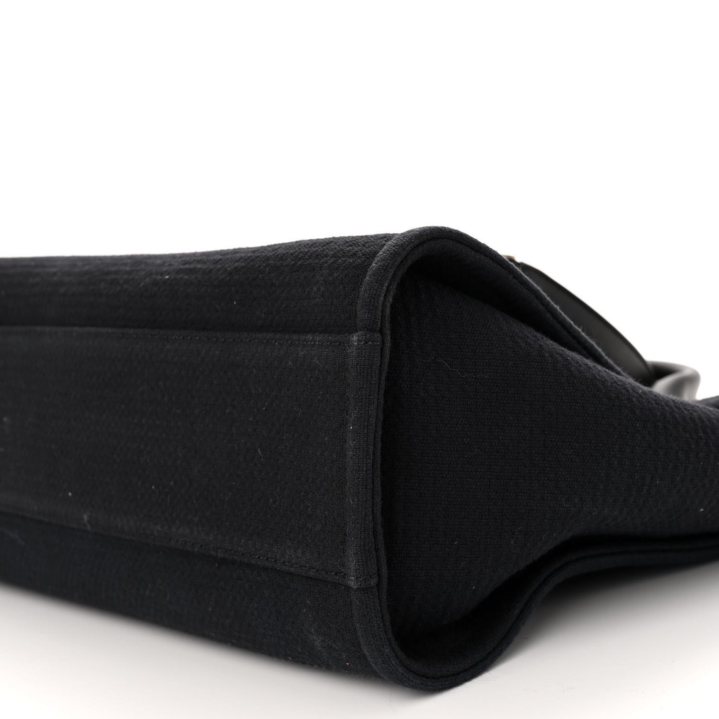 Mixed Fibers Small Deauville Tote Black