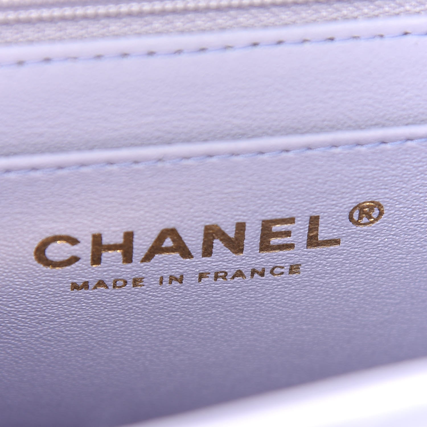 Chanel Lambskin Quilted Mini Top Handle Rectangular Flap Light Purple 6 of 9