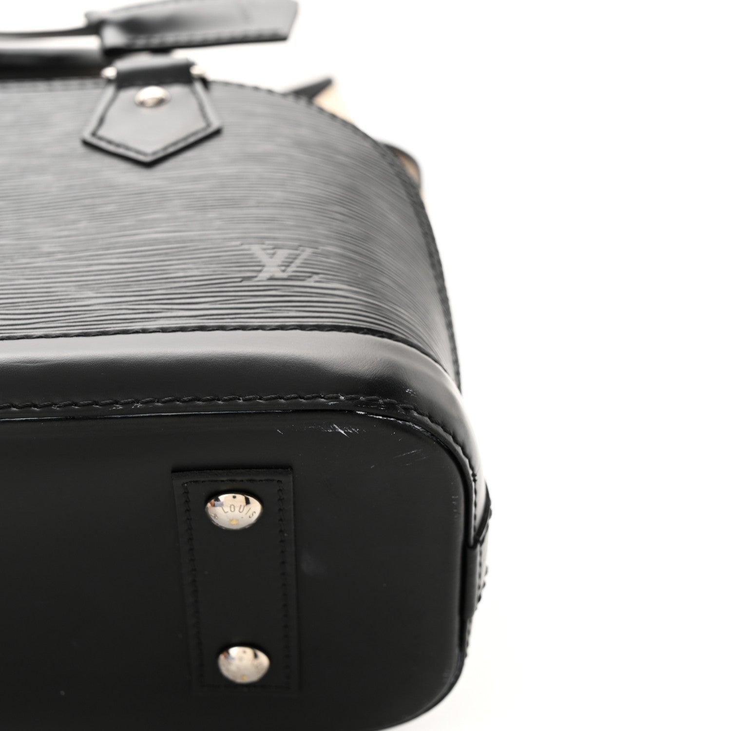 Louis Vuitton Epi Jacquard Alma BB Black 15 of 16