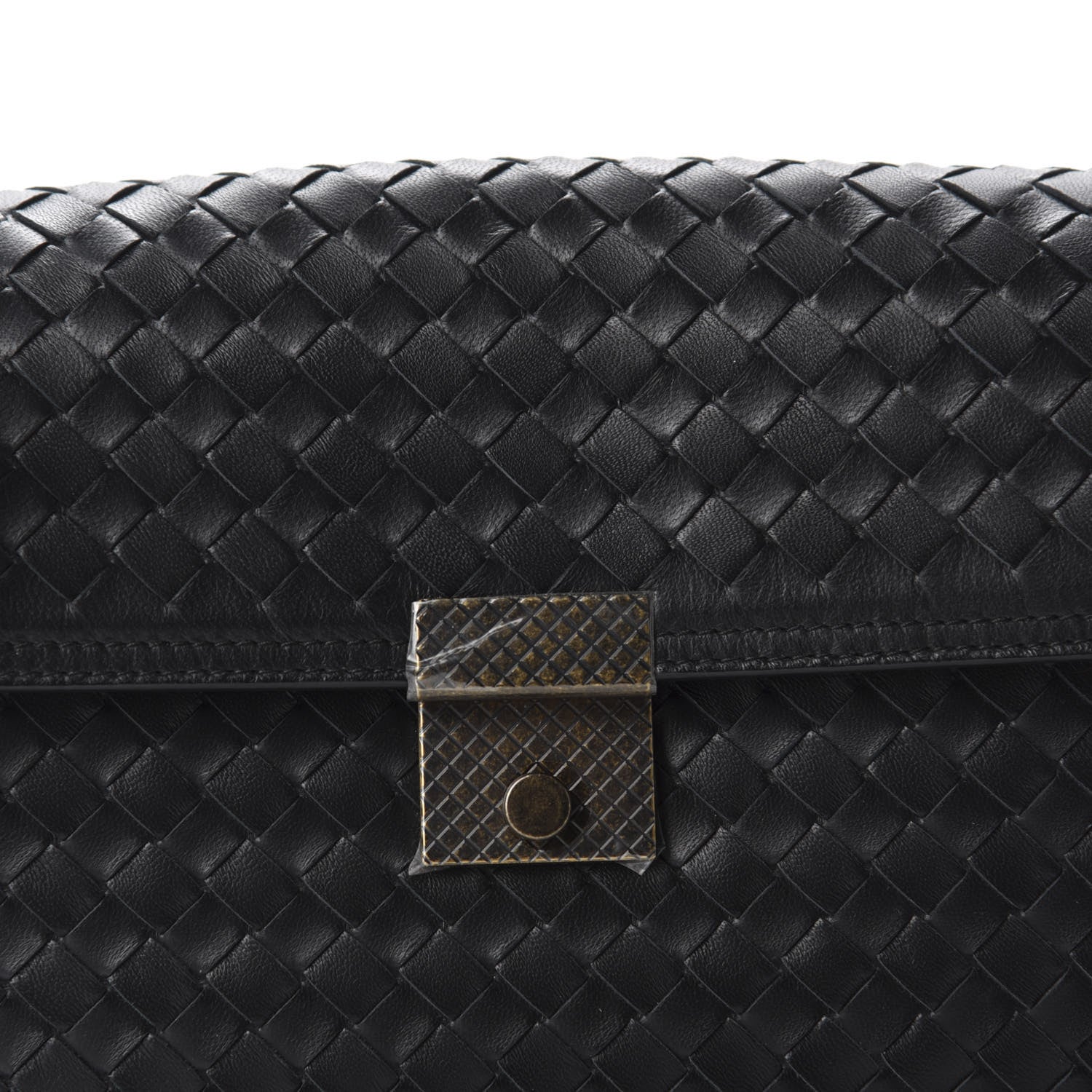 Bottega Veneta Nappa Intrecciato Small Messenger Black 10 of 10