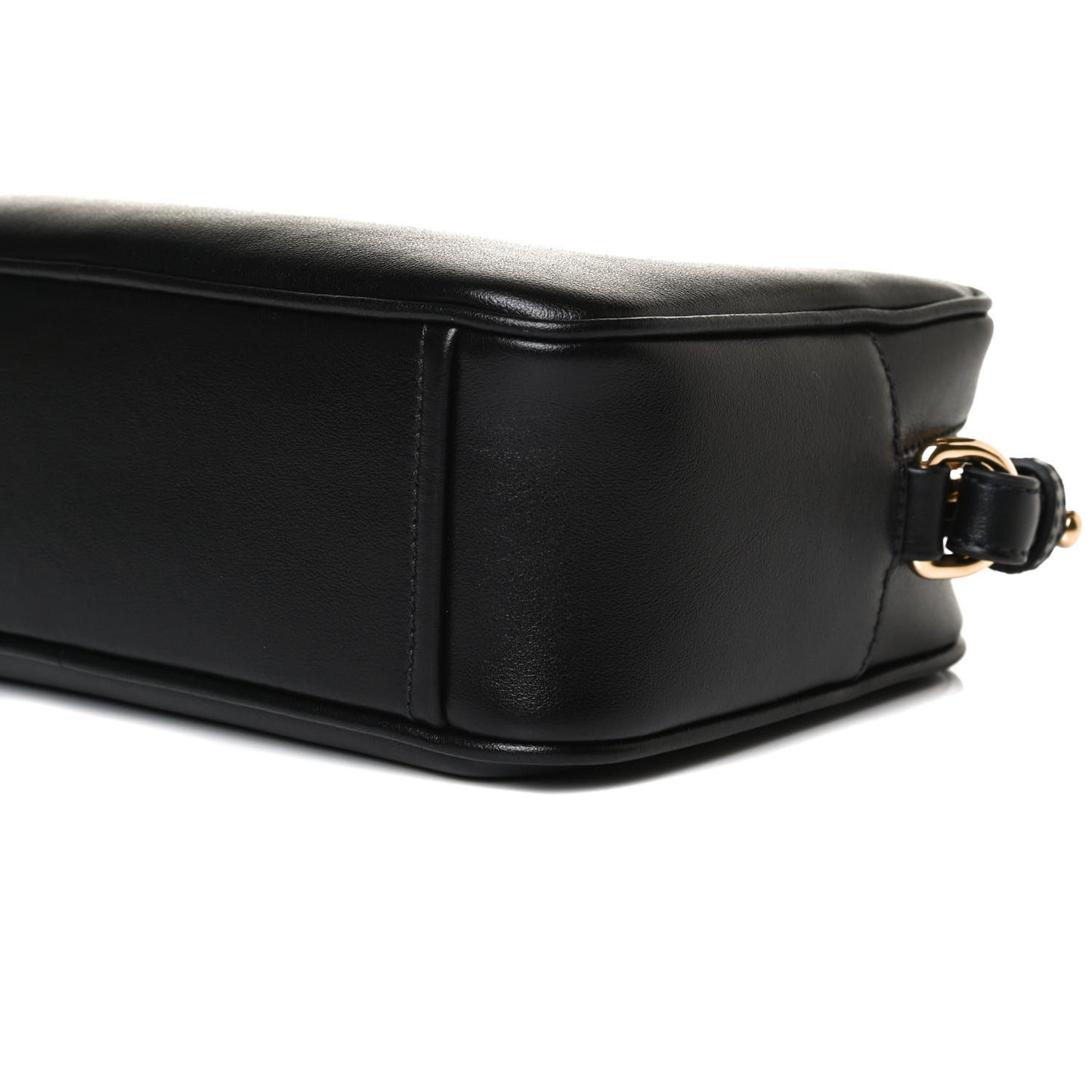 City Calf Camera Bag Black