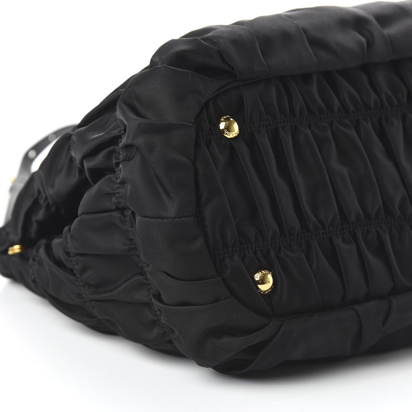 Tessuto Nylon Gaufre Tote Black