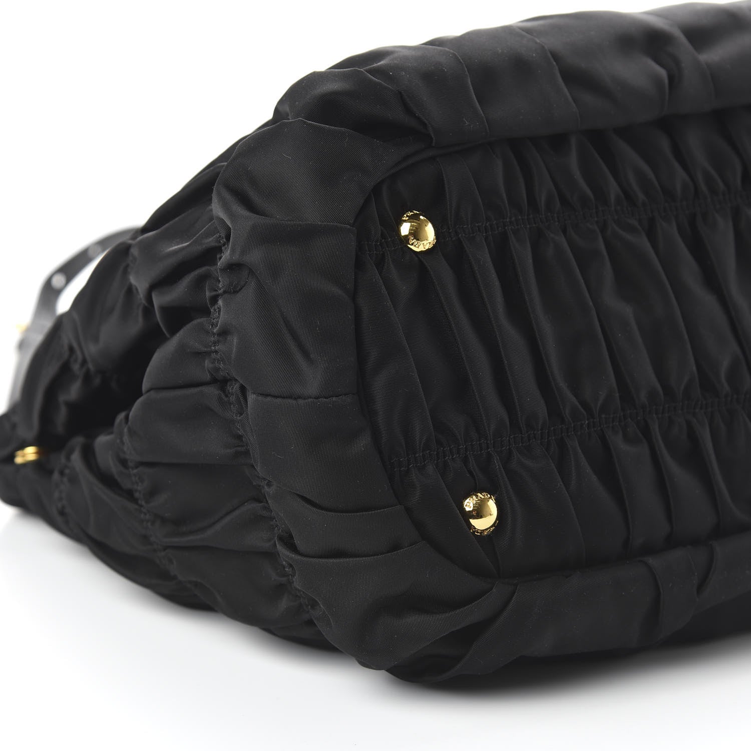 Prada Tessuto Nylon Gaufre Tote Black 6 of 9