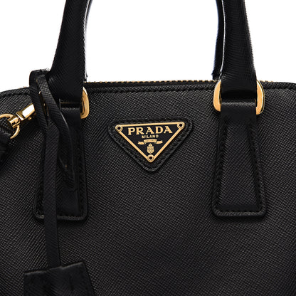 Prada Saffiano Lux Mini Promenade Tote Black 8 of 8