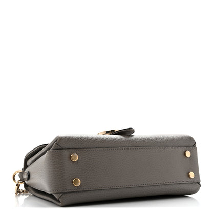 Gucci Dollar Calfskin Interlocking G Top Handle Shoulder Bag Loess 4 of 14