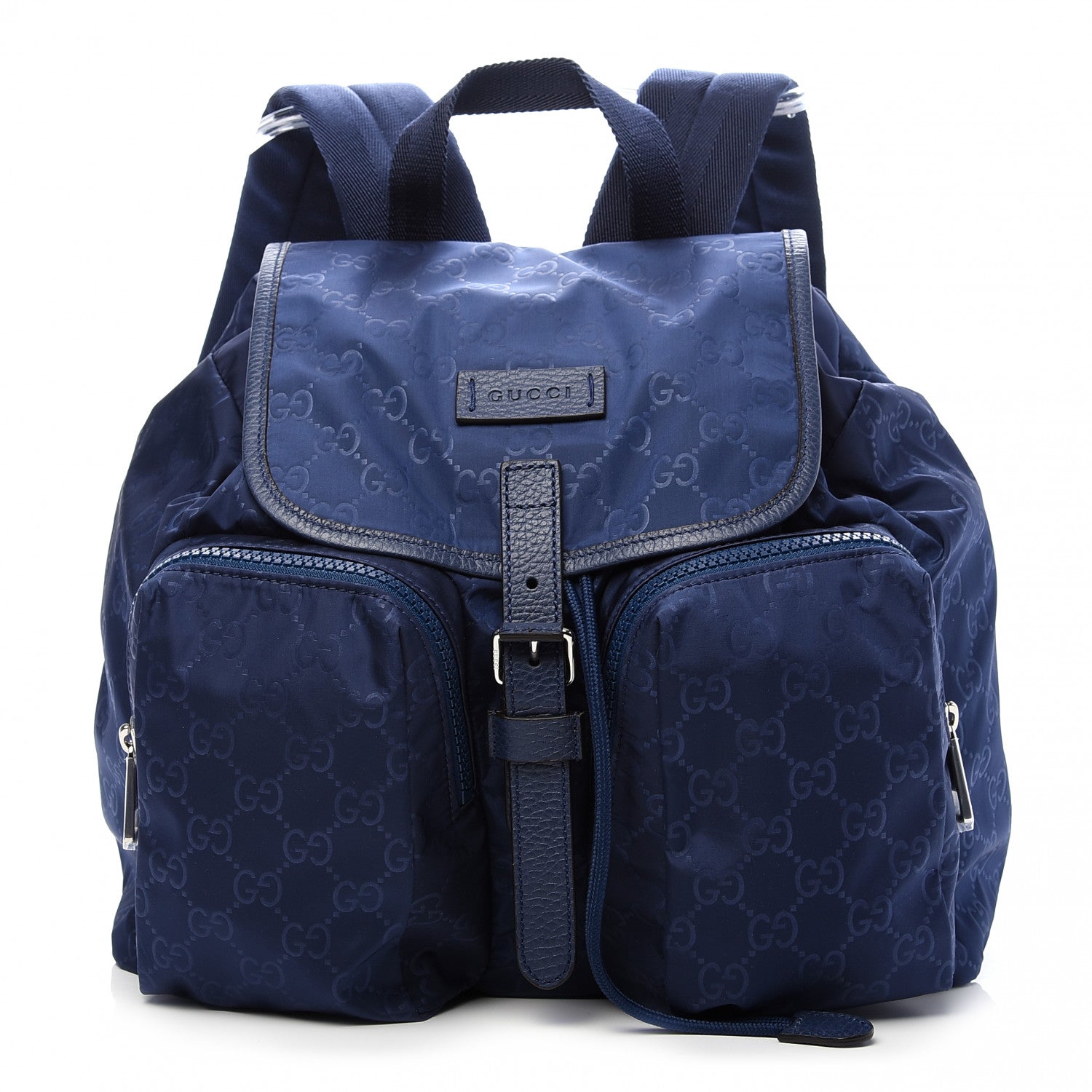 Gucci Nylon Monogram Medium Light Single Buckle Backpack Tide 1 of 10