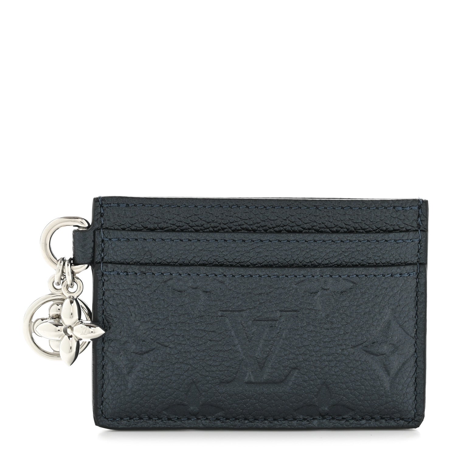 Louis Vuitton Empreinte Monogram LV Charms Card Holder Shimmery Ink 1 of 7