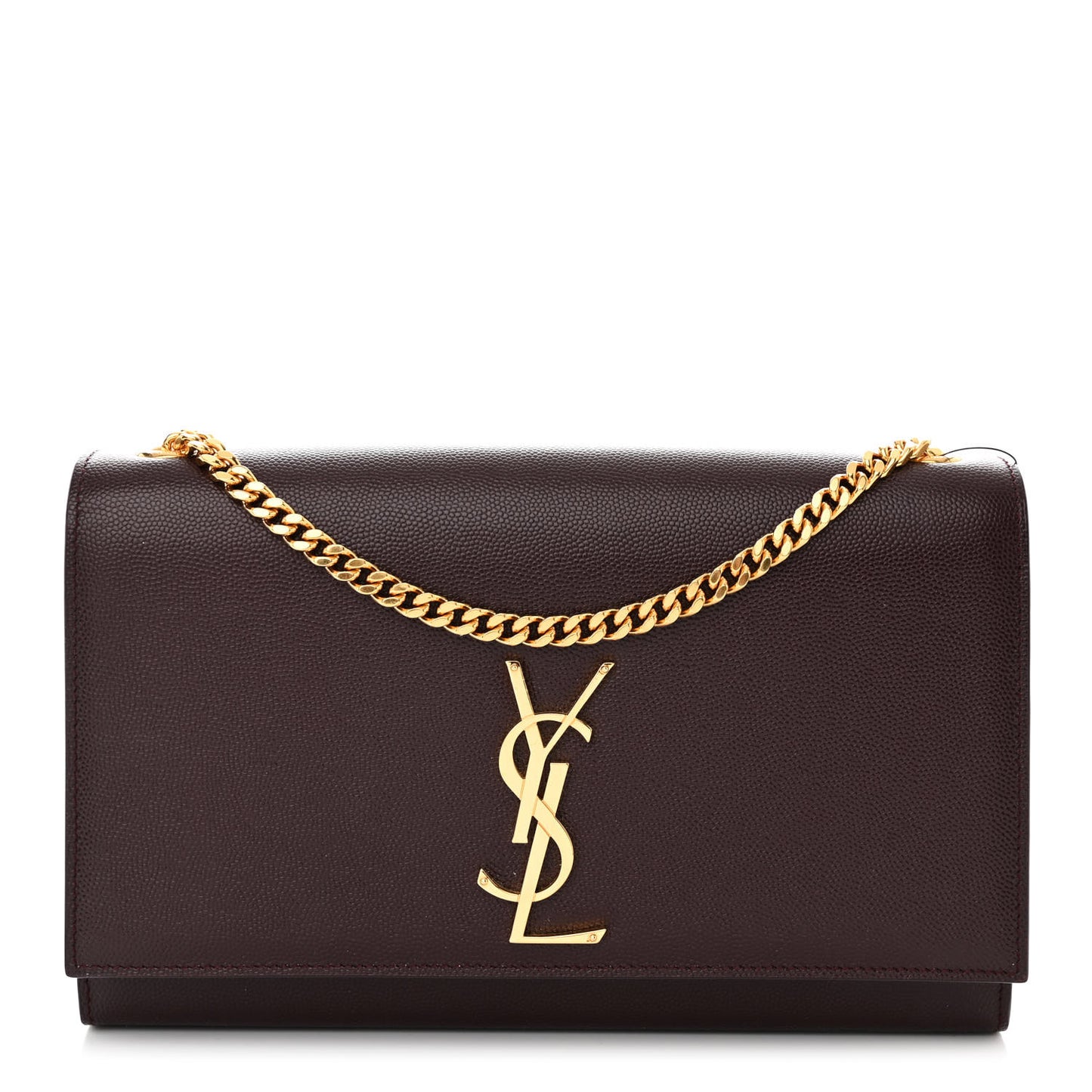 Grain De Poudre Medium Classic Monogram Kate Satchel Amaranto
