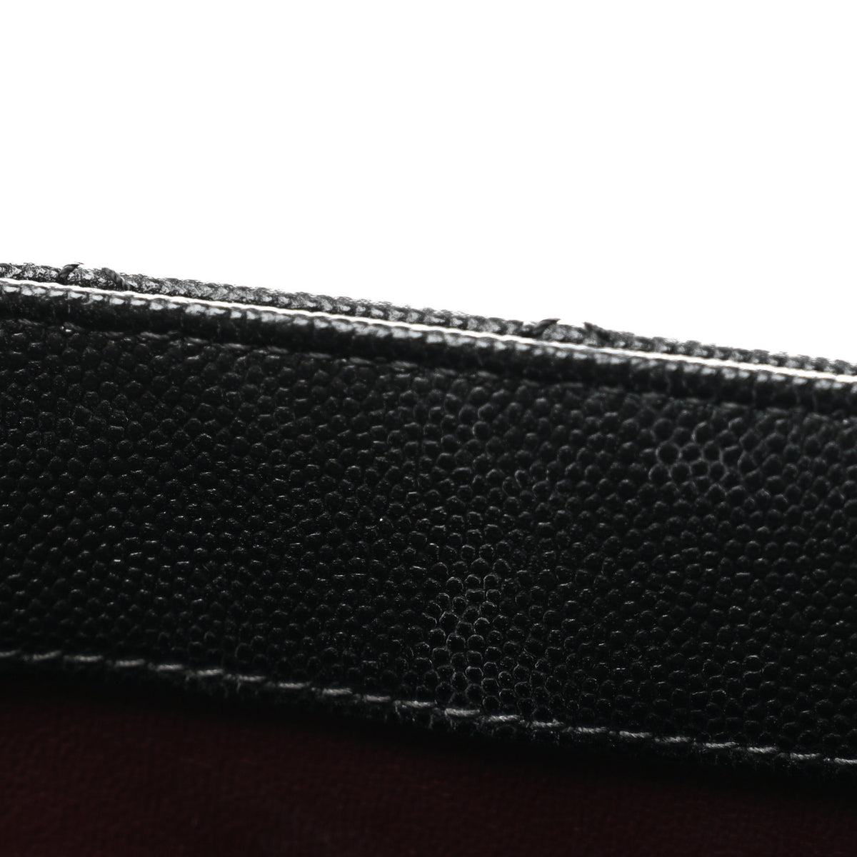 Caviar Quilted Small Coco Handle Flap Black