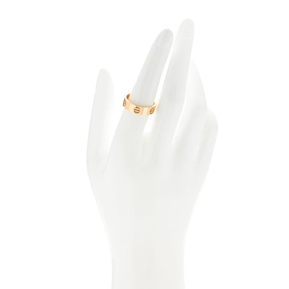 Cartier 18K Yellow Gold 5.5mm LOVE Ring 56 7.75 2 of 5